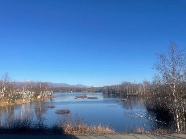 Photo - Amazing custom built Alaskan Log home across from Rainbow Lake!  Fully Furnished!