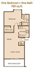1BR/1BA