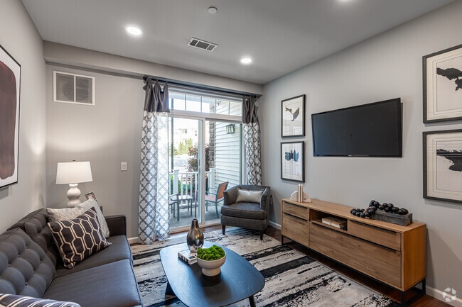 1BR, 1BA - Indigo - Living Room