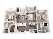 E floor plan 4001 Midtown