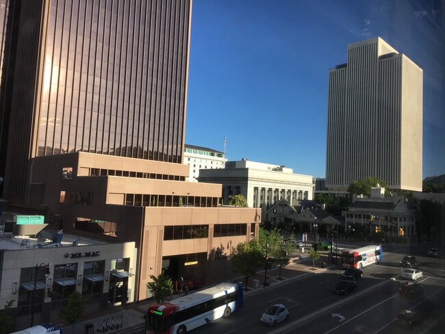 View out unit window - 29 S State St Unit 403
