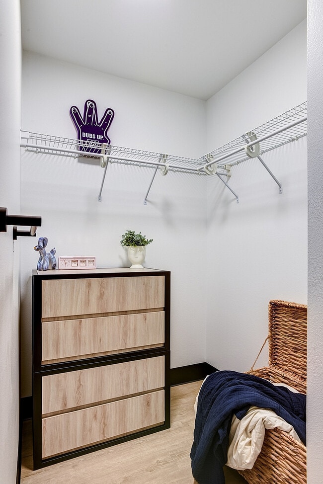 Closet - Nordheim Court UW Student Apartments