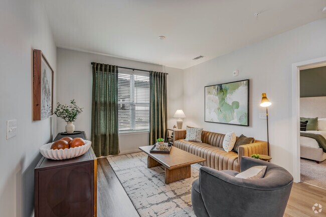 2BR, 2BA - 1,206SF - Living Room