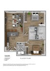 Explore this sleek and efficient layout, perfect for comfortable living.