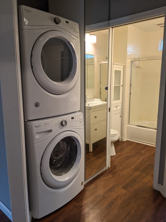 washer and dryer - 1316 Cedar Street