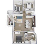 C2 | 3 Bed | 2 Bath | 1151 sqft