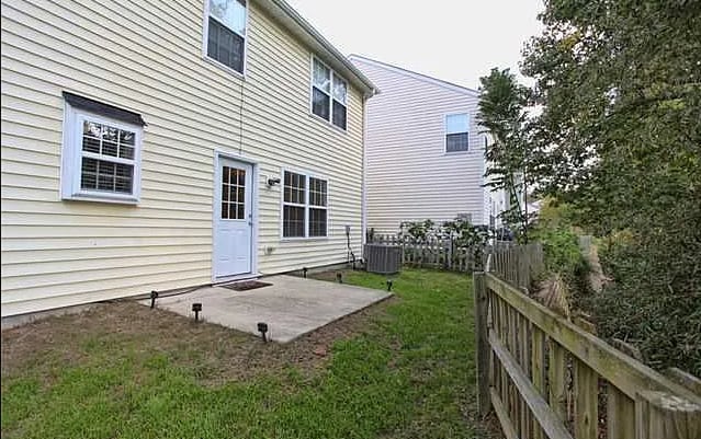 fenced-in backyard - 1210 Orchard Oriole Ln