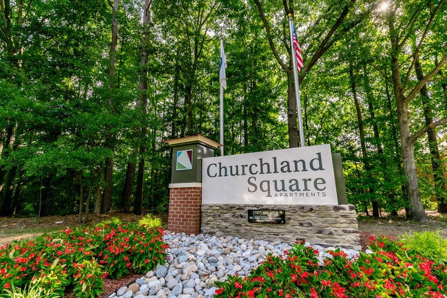 Gorgeous Community Signage - Churchland Square