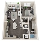Blue Heron floor plan Sanctuary at Centerpointe