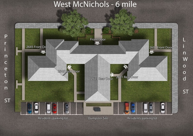 Mapa del sitio - The Baxter Apartments
