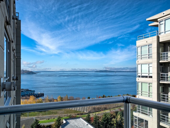 Unobstructed outlook toward the water from your 11th-floor vantage - 2929 1st Ave Unit 1116