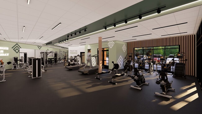 Gym - Springbrook Park Apartments