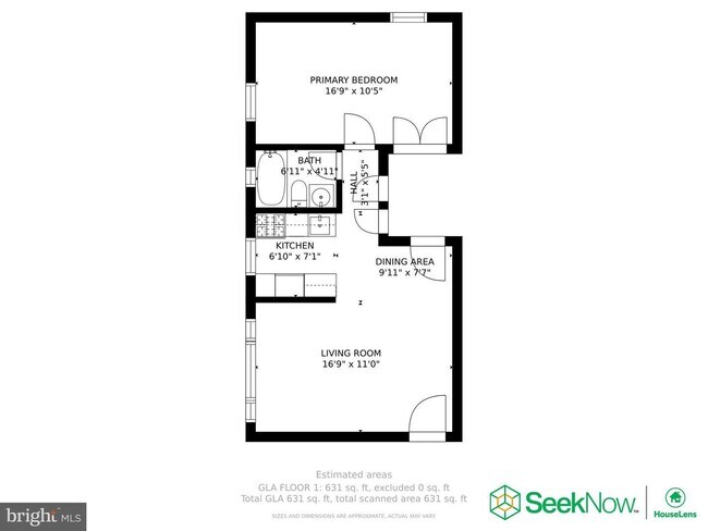 Floor Plan - 1031 Michigan Ave NE Condo Unit 2