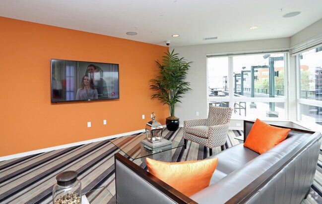 Clubroom cable TV set