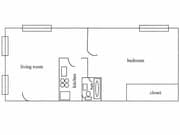 1 Bedroom Garden