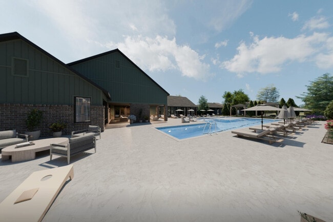 Pool Area - Olathe Commons