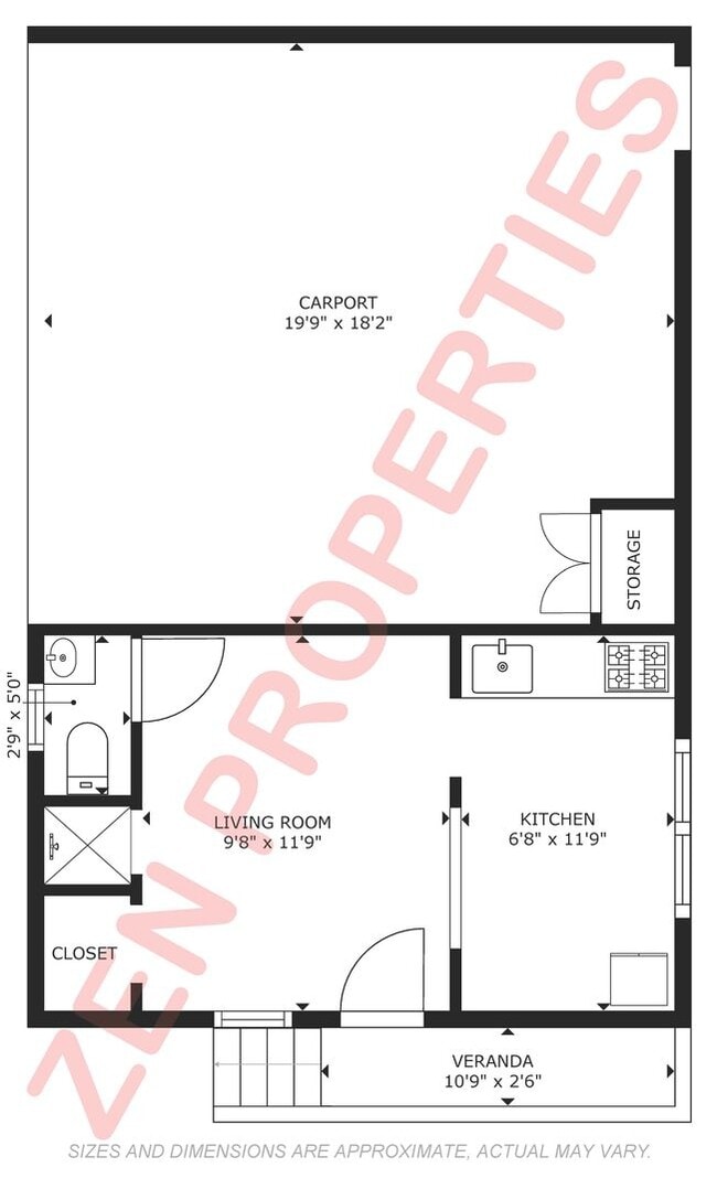Photo - quaint studio cottage for rent in Manoa)