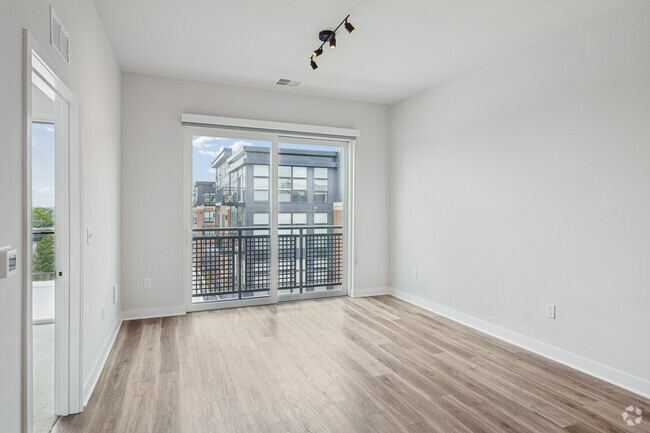 A1 Alt 1BR, 1BA - 715SF - Living Room/ Dining Room