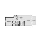 1 Bedroom Floorplan