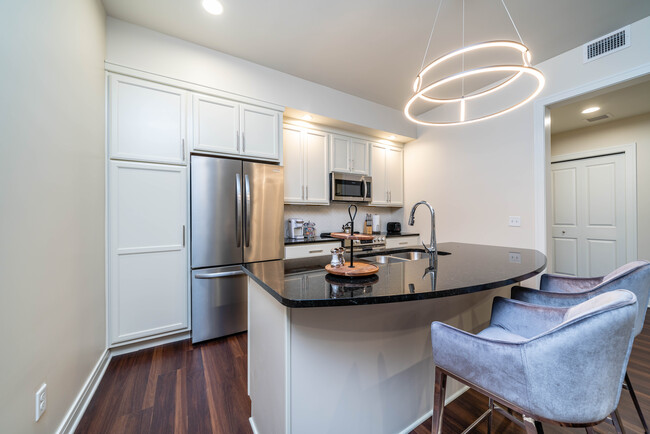 Peregrine Square 204 Kitchen - Peregrine Square Apartments