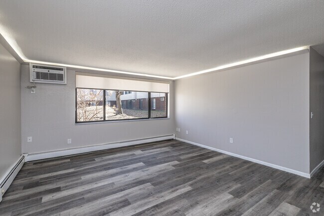 2BR, 1BA - 850SF - Living Room - Forest Park II Apartments LLC