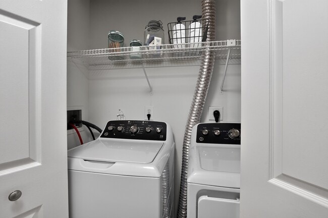Elevate your living experience at Eagle Rock Apartments at Swampscott with convenient in-unit laundry facilities. Enjoy the ease of doing laundry at home, saving you time and hassle. Schedule your tour today to see it for yourself!