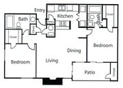 2BR/2BA