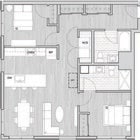 Discover luxurious living with this spacious and modern apartment layout, perfect for comfort and style.
