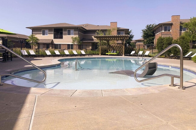 Our community features two beautiful resort style pools. - North Pointe Villas Apartments