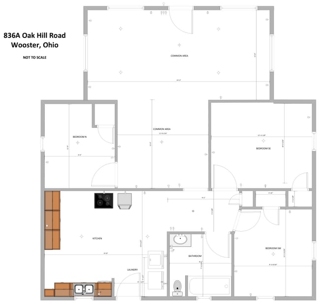 Floor Plan - 836 Oak Hill Rd