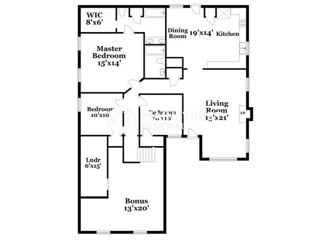Photo - 3 Bedroom Pet-Friendly Home in La Vergne, TN with Main Street Renewal