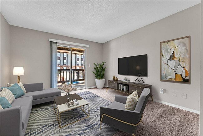 Step into this contemporary living space, perfect for relaxation and entertainment.