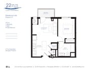 A-8a 1BR1BA 572 sqft.