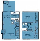 2BR/1.5BA