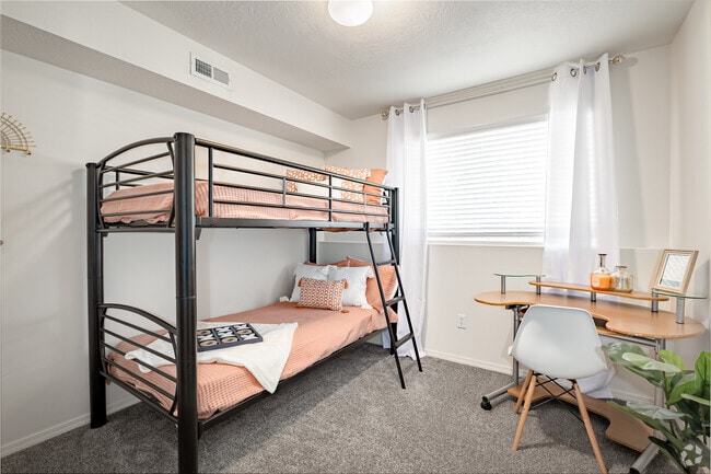 105 - 3BR, 2BA - 1,100SF - Secondary Bedroom