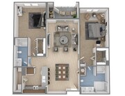 THE JASMINE 2bed2bath 1227sq