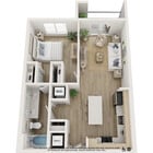 1A- 1x1 floor plan Lynwind
