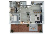 Laguna floor plan Abode At Litchfield Park
