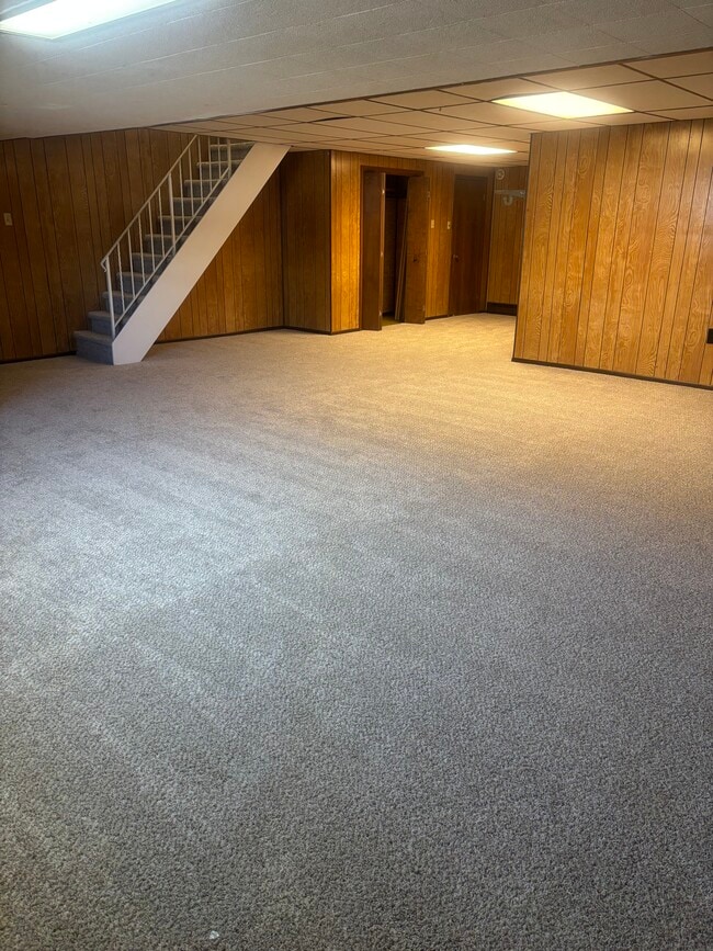 Full Basement with new carpet