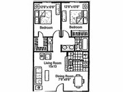 2BR/1BA