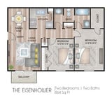 864 Square Feet