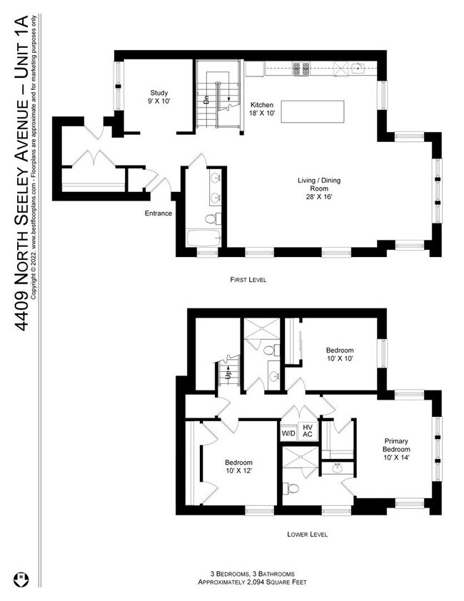 Photo - 4409 N Seeley Ave Unit 1A