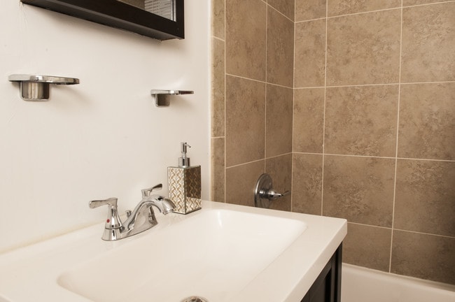 new tile bathrooms