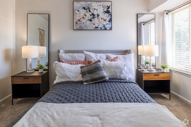 The Boston 2BR, 1BA -900SF - Primary Bedroom