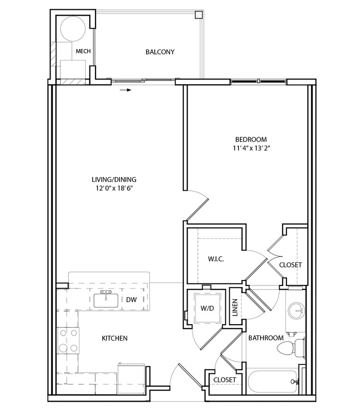 Floor Plan - A1B