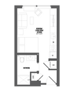 S1H1 floor plan The Hamilton