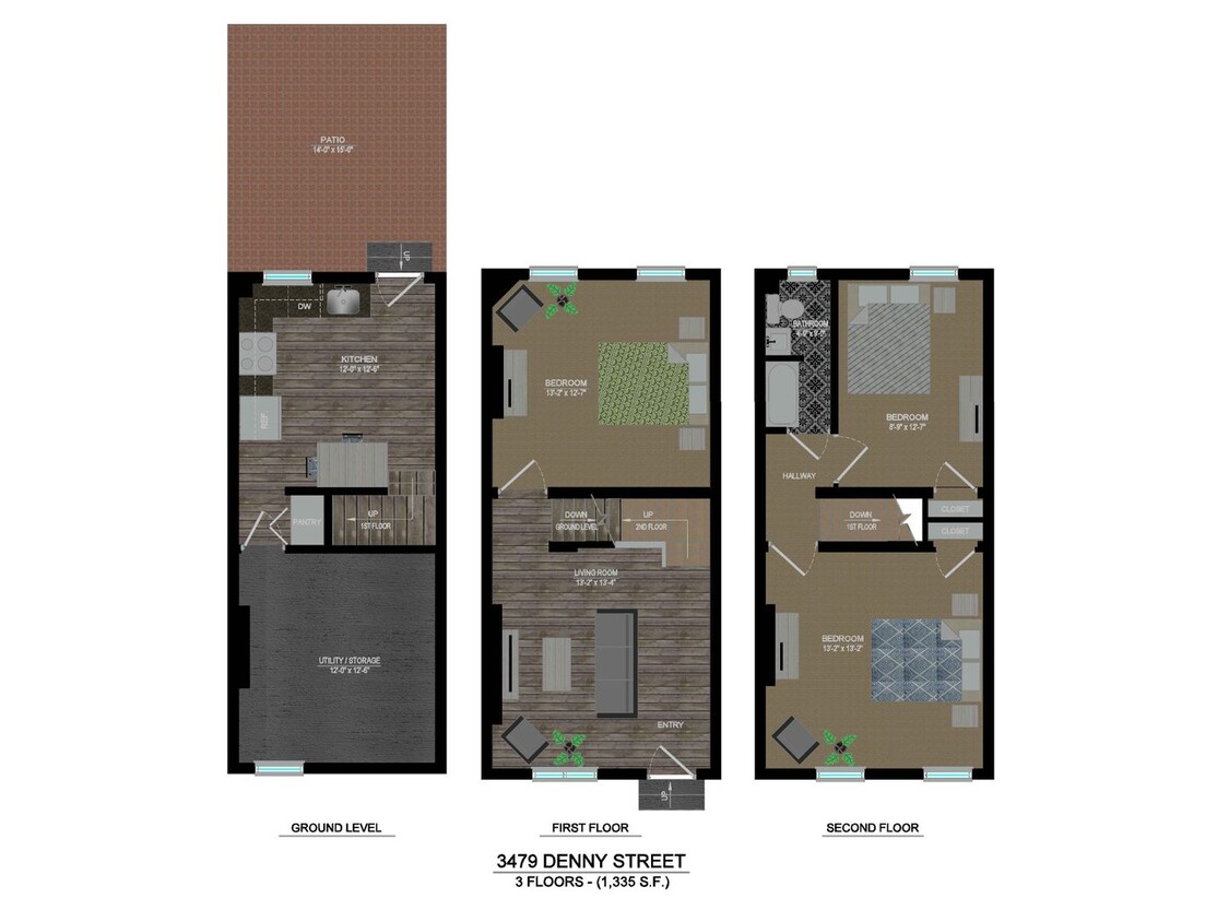 Newly Remodeled 2 bedroom/office in Lawren... - Newly Remodeled 2 bedroom/office in Lawren...