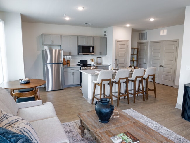 The Cabernet: 1BR, 1BA- Living Room