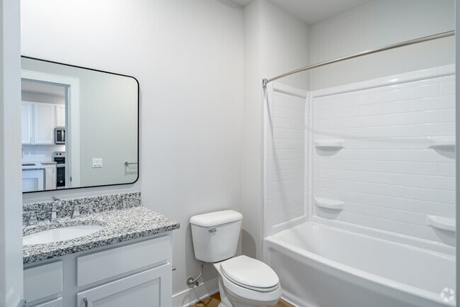 Bowers - 2BR, 2BA - 1,051SF - Second Bathroom