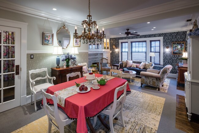 Open Plan Dining and Living Area - 13711 Madison Ave